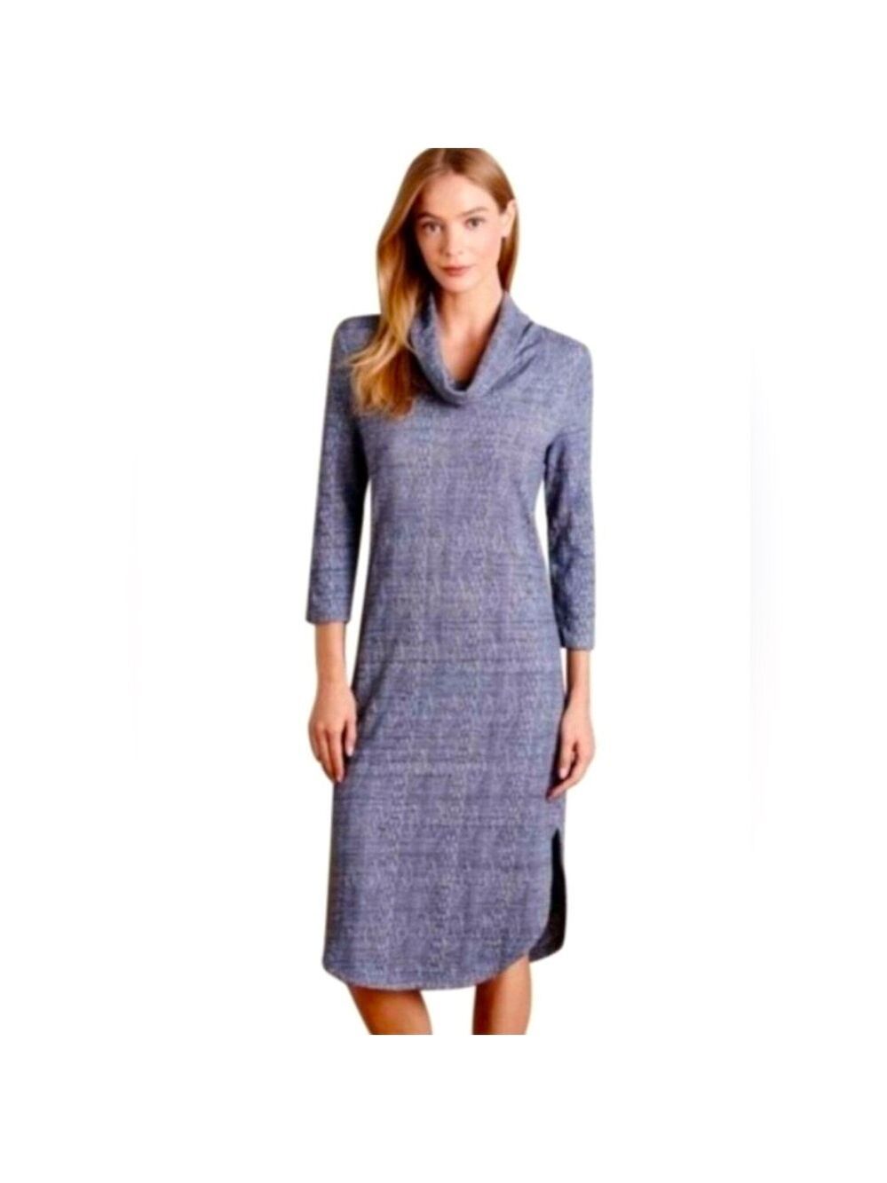ANTHROPOLOGIE Saturday Sunday Blue Casual Dress